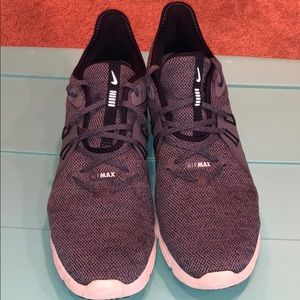 Men’s Nike air max fit sole sz13 gray blk & blue